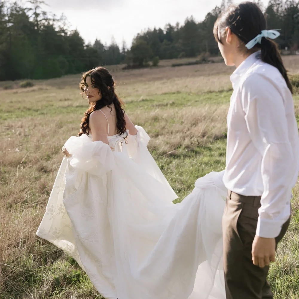 For Love & Lemons Julia Gown Size 2 - Picture 6 of 8